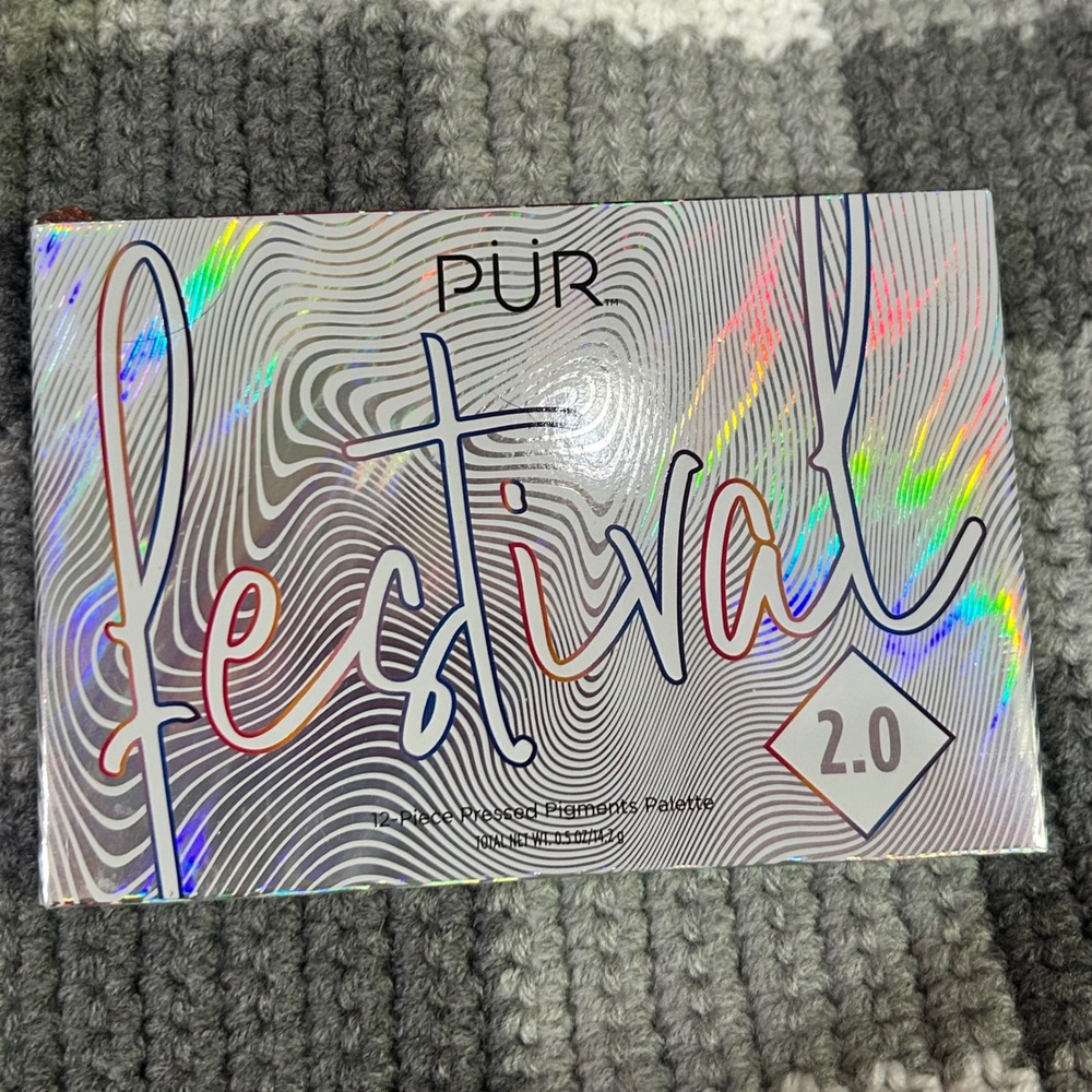 PUR Eyeshadow Palette Festival 2.0 0.5oz Multicolor Shimmer Matte Pigment Makeup